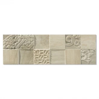 Mosaik  Klinker <strong>Bohars</strong>  Olivo Matt-Relief  16x52 cm